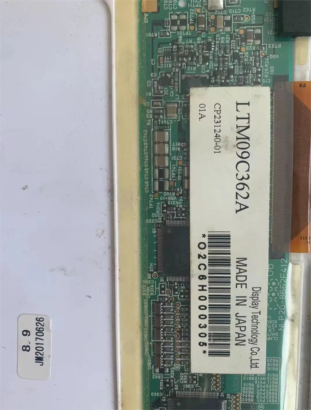 

100% original LTM09C362A LCD display screen