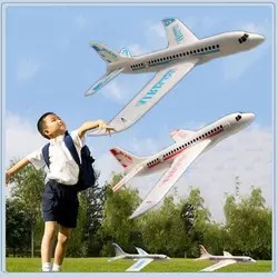 New 49*45cm Foam Glider Airplane Large 2 Colors Outdoor Toy Flying Toy Outdoor Hand Throwing Toys