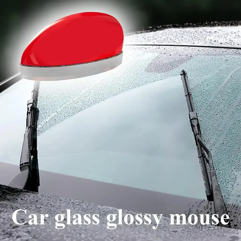 Car Glass Shiny Mouse Cleaner Oil Film Removal Strong Stain Removal Glass Refreshing Polishing Brightening Removal Agent Kit