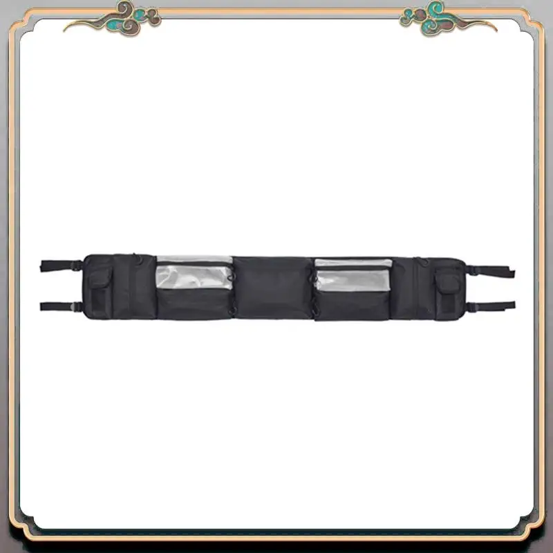 

A73Q-1 PCS UTV Roll Bar Cage Organizer Сумка для хранения Черная замена для Polaris Ranger RZR 570 800 900 XP 1000 Kawasaki Teryx H