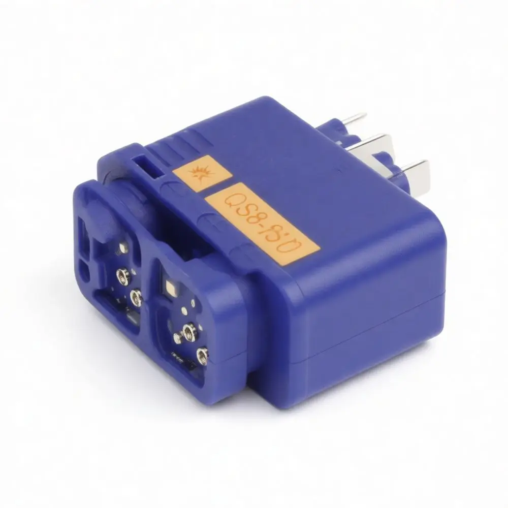 QS8 High Current Anti Spark Connector 120A Electric Bicycle Battery Plug Gold Plated Terminal Industrial Power Supply Hardware