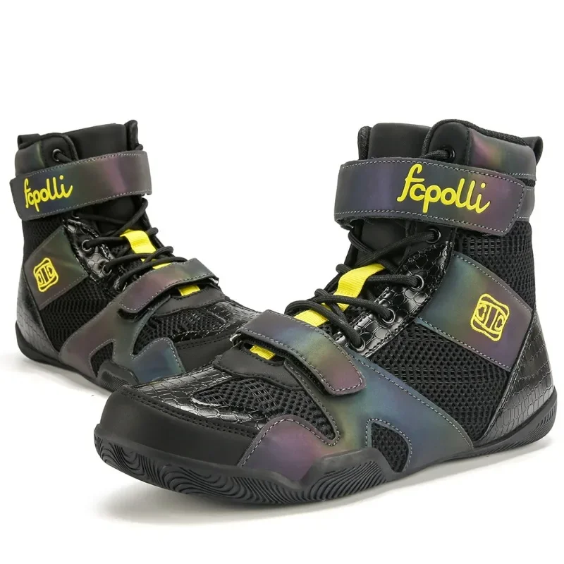Luxury Brand Wrestling Shoes Men Good Quality Boxing Shoes for Mens Gym Training Shoe Designer Fighting Shoe Man