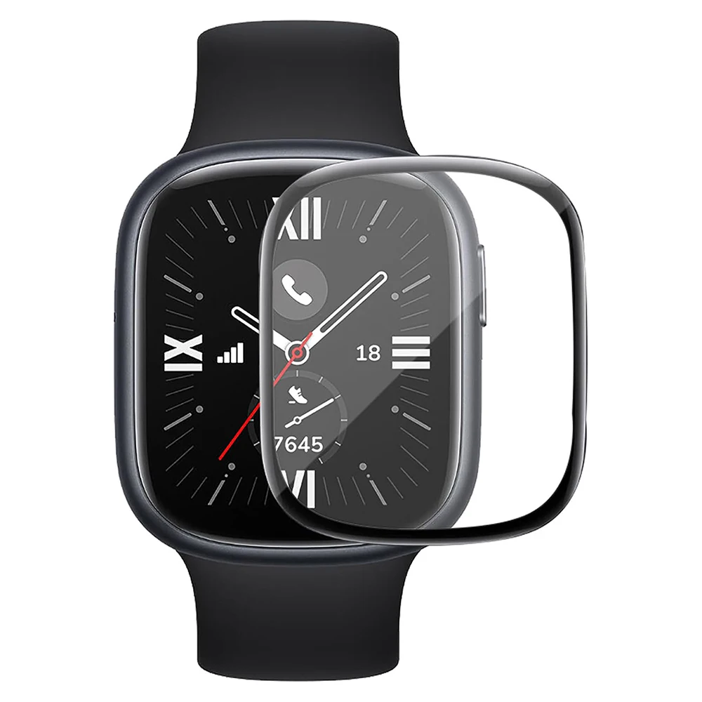 3d gebogene Kantens chutz folie für Honor Watch 4 Displays chutz folie mit vollständiger Abdeckung