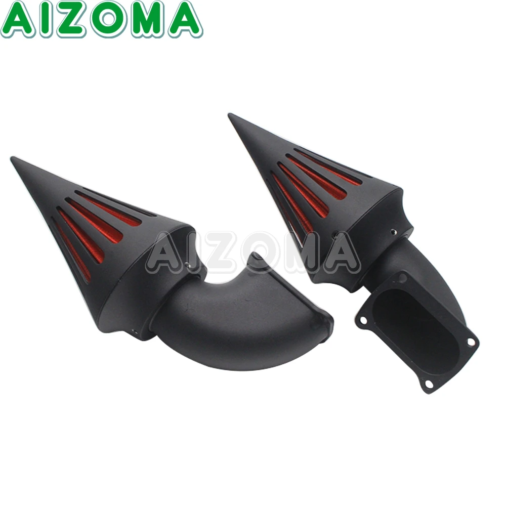 For Suzuki Boulevard M109 R All Year Motorcycle Accessories Black Cone Spike Air Cleaner Kit Intake Filter Compatible with M109R