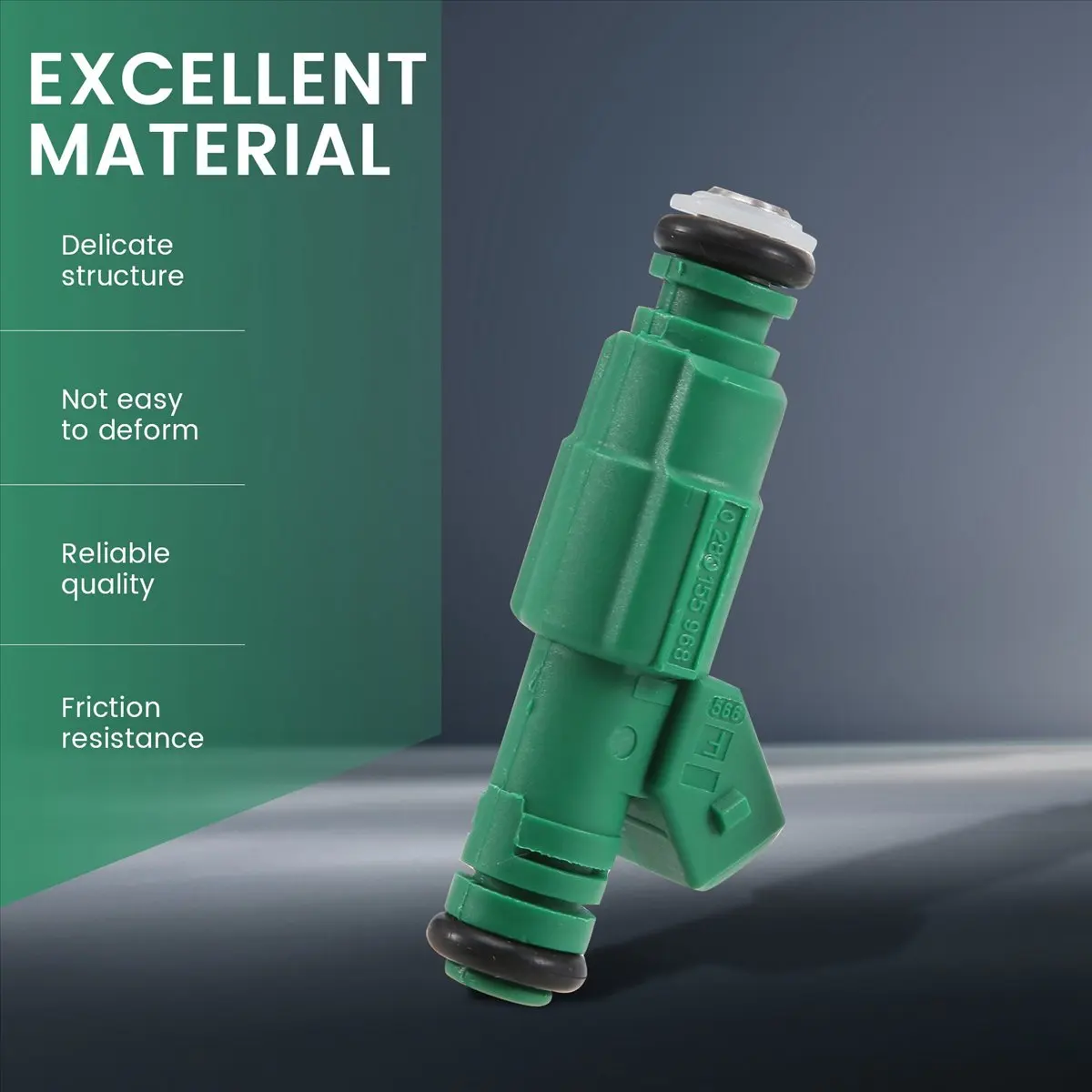 #11W Automotive Parts & Accessories,Fuel Injectors for Chevrolet Ford LS1 LS6 440Cc 42Lb Bosch 0280155968 (green)