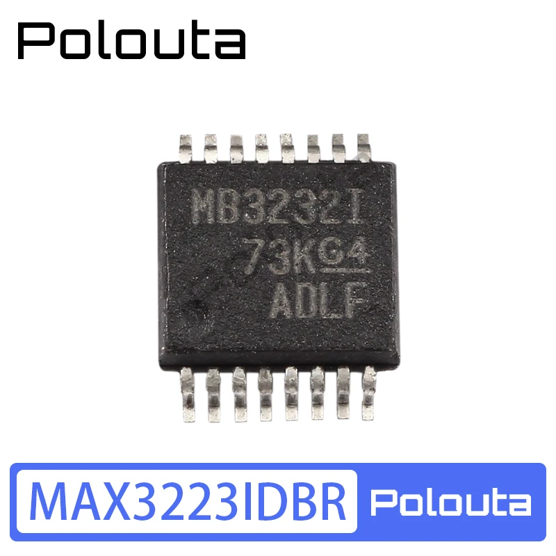 4 Buah/Set Polouta MAX3223IDBR MAX3223ID SSOP-20 Driver/Penerima Kit Komponen Akustik DIY Sirkuit Terintegrasi Arduino Nano