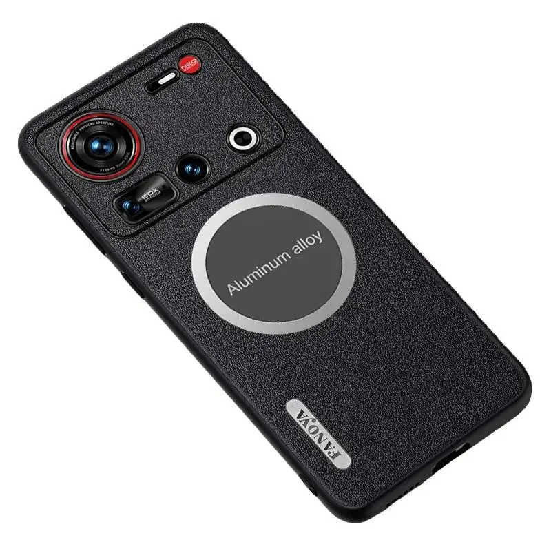 

For ZTE Nubia Z 70 Z70 Ultra Case Car Magnetic Suction Leather Shell For ZTE Nubia Z70 Ultra Z 70 Shockproof Back Cover