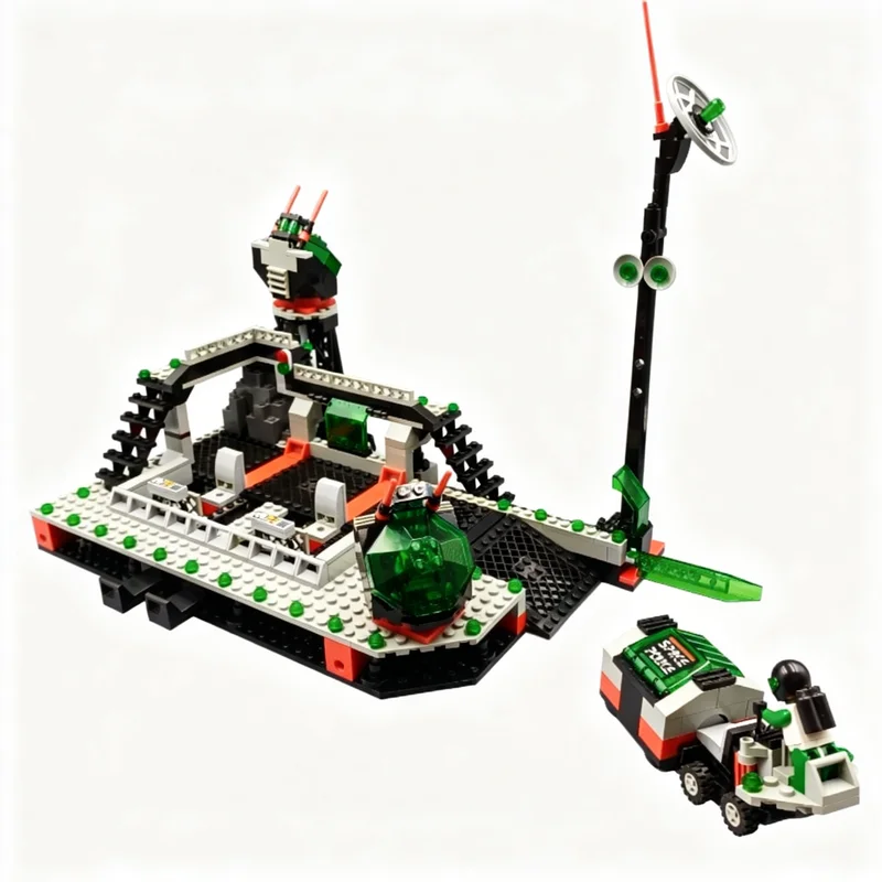 459pcs MOC Police II Security Prison Space Police II Model Building Blocks Architecture Christmas Gifts Toy Idea Education DIY