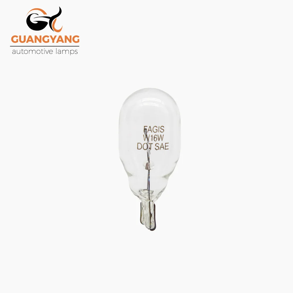 Luz lateral branca morna do carro, luz interior, luz do afastamento, luzes do instrumento, auto lâmpadas do halogênio, W16W T15, 12V, 16W, 10 Pcs