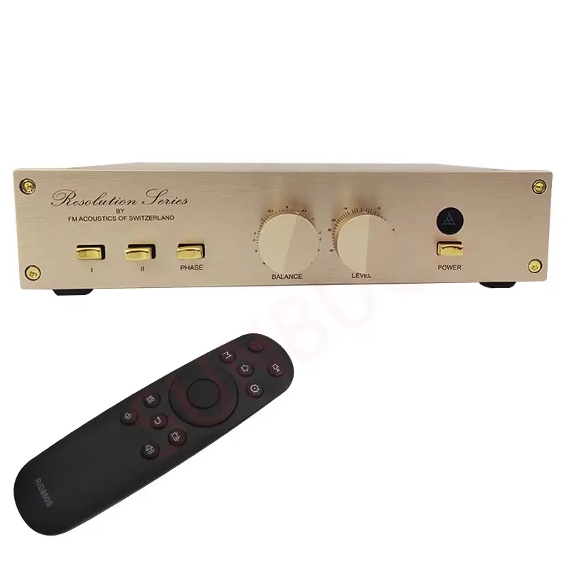 SUNBUCK スイス FM255 RCA バランス XLR プリアンプ シングルエンド HIFI プリアンプ A1000 FM711 FM300A アンプオーディオ用