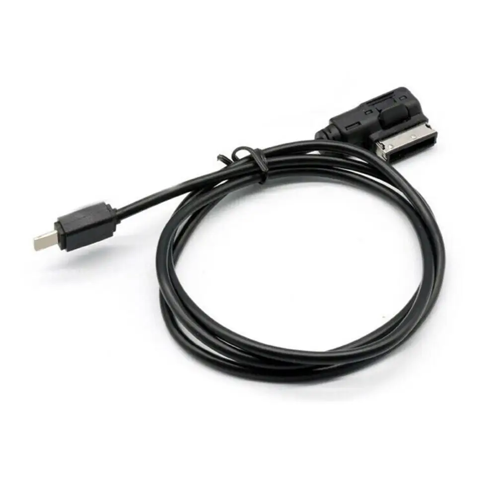 

For USB A3 Q5 Q7 Adapters Interface AMI MDI AUX Adapter Charging Cables Black Car Audio Interface Cable For Iphone 5 6 7 8