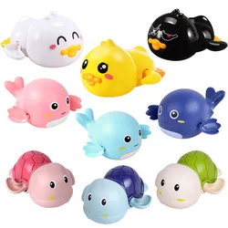 Jouets de Bain pour Bébé, Jeu d'Eau DLIGHTWater, Baleine, Tortue, Animal de Dessin Animé, Classique, Mécanisme Mécanique, pour Tout-Petits de 12 à 24 mois