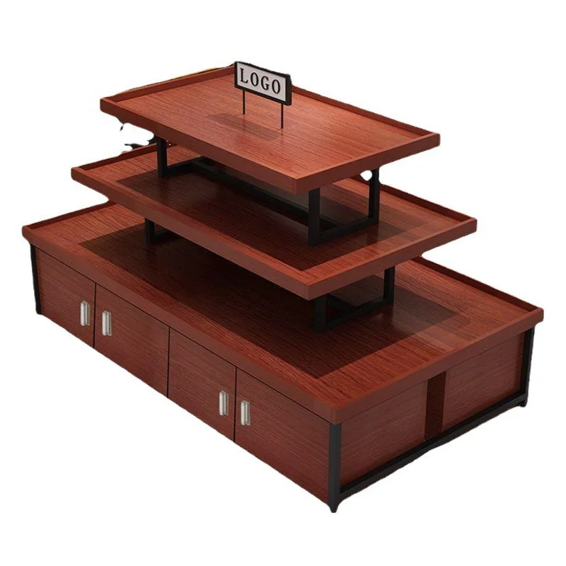 Gabinete de exhibición Nakajima, expositor de productos, cabina de investigación, tienda materna e infantil, mesa de zapatos, mesa de flujo de muestra, estante de supermercado