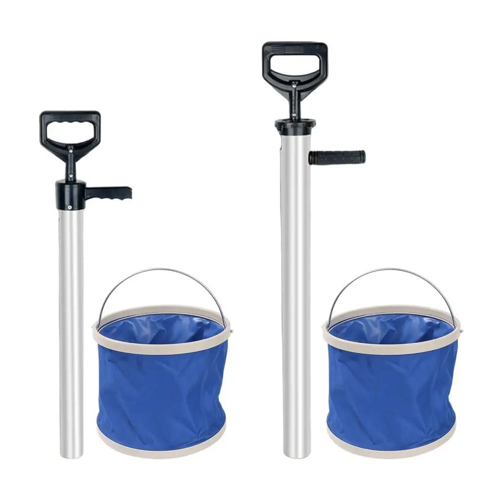 Shrimp Pump with Bucket Multiuse with Grip Handle Seafood Catching Device