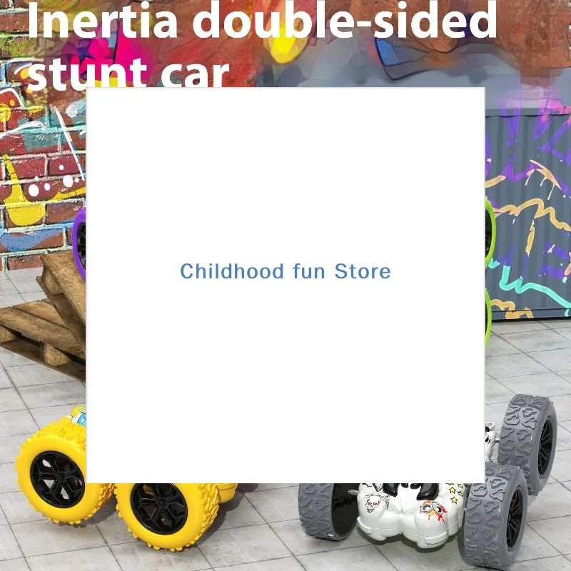 

1 шт. Детская инерционная машинка-внедорожник с двойным приводом, безопасная, противоударная, устойчивая к падениям, модель для детей