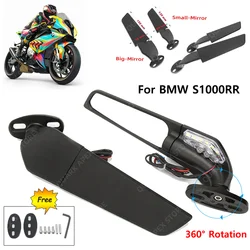 For BMW S1000RR S 1000RR S1000 RR Motorcycle Mirror Modified Wind Wing Adjustable Rotating Rearview Mirror Moto