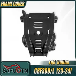 Skid Plate Engine Guard For Honda CRF 300 L 300L 2023 2024 Motorcycle Under Engine Protection Cover Accessories