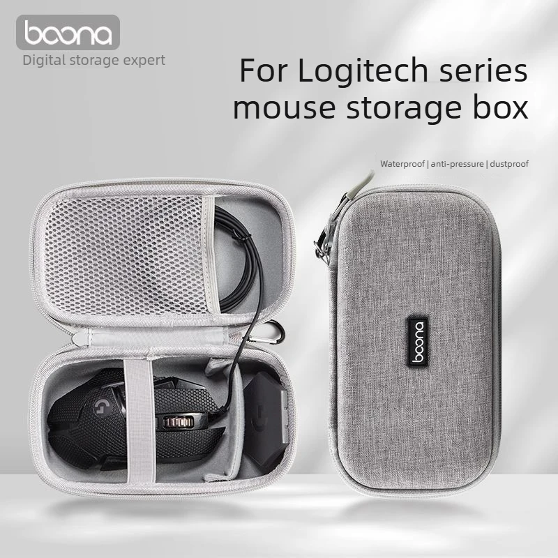 Estuche de Almacenamiento para Ratón Logitech G Pro Wireless GPW 1/2/3/4 G502 M650 M750, Impermeable, Antipresión, Antipolvo, Organizador de Viaje
