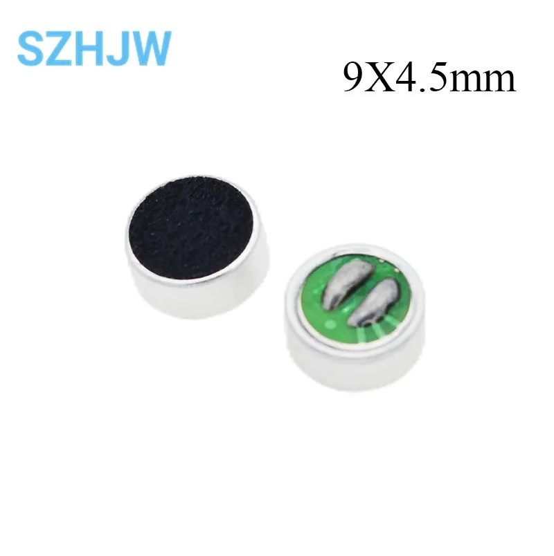 10pcs/bag 4.5*2.2mm 6*2.2mm 6*5mm 9*7mm 9X4.5mm Electret Microphone Condenser Pickup Microphone 52DB With 2pin