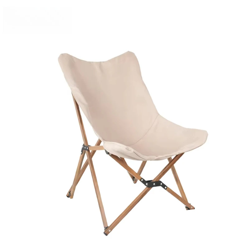 

Modern-style ultra-light portable outdoor tables and chairs with wooden furniture for camping, fishing, hiking, and beach trips
