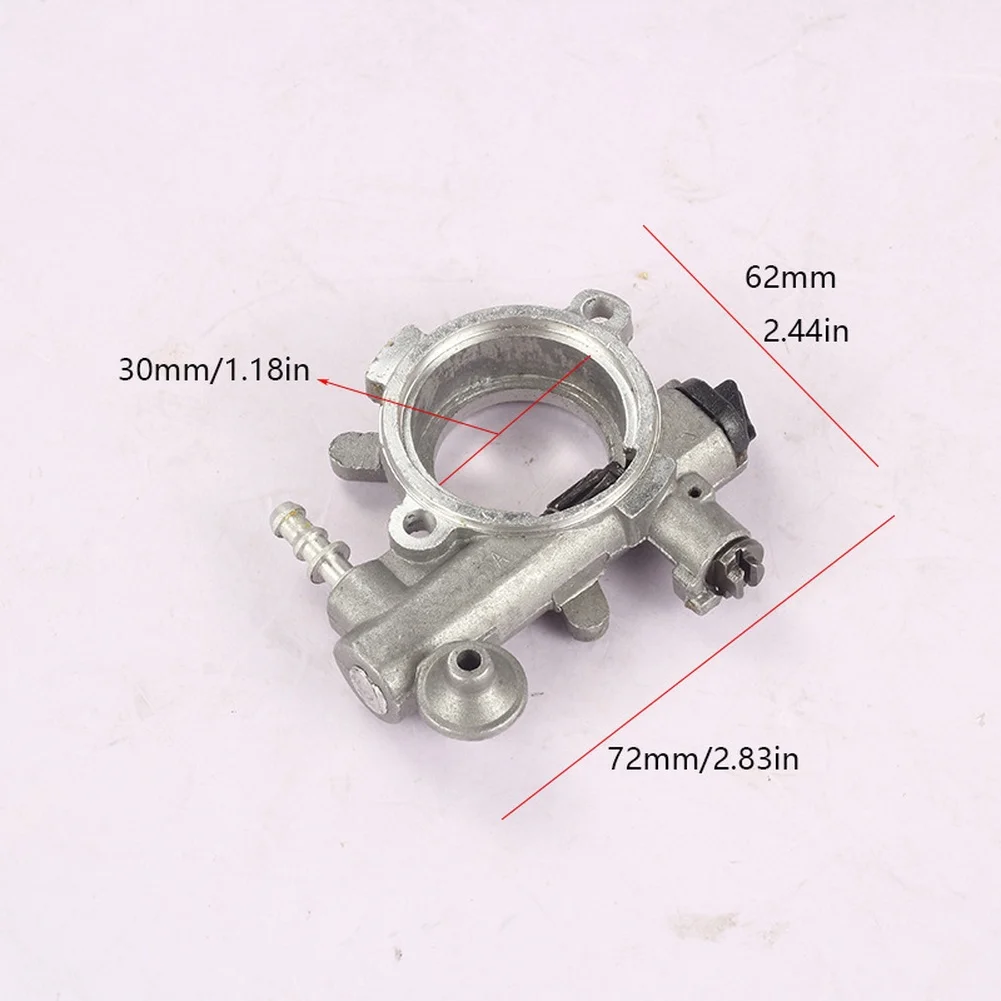 Metal Oil Pump Replacement For MS360 Chainsaws Spare Parts 62mm 72mm Lubrication Accessory, Easily Installation