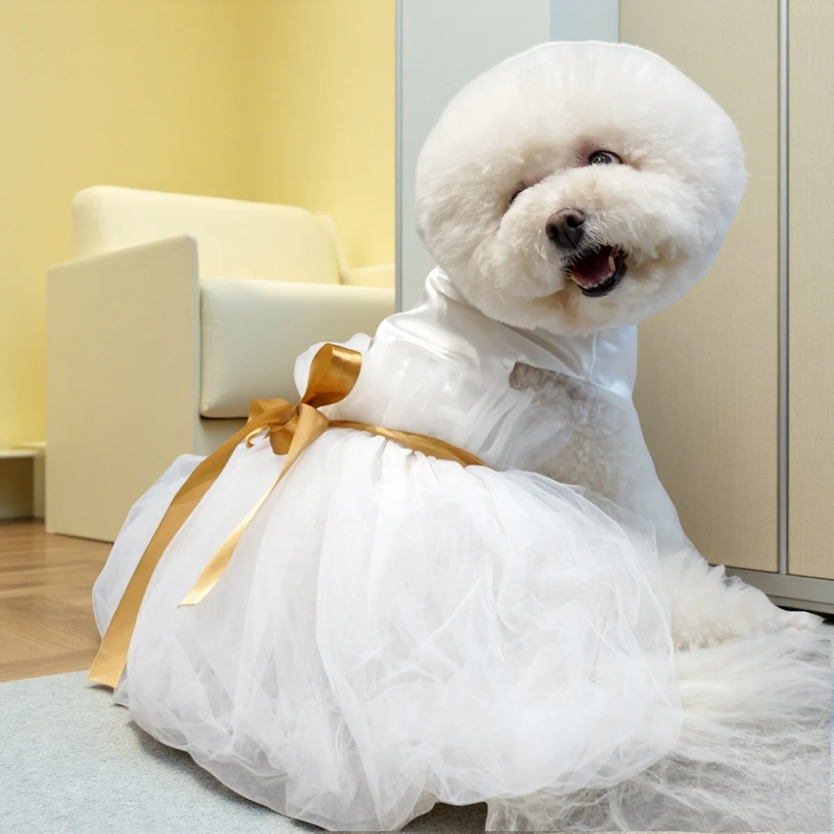 

Luxury French Bulldog Wedding Dress for Dogs & Chihuahua, Puppy Dress, Pet Dog Clothes, Dog Fashion for Wedding, Birthday,Party