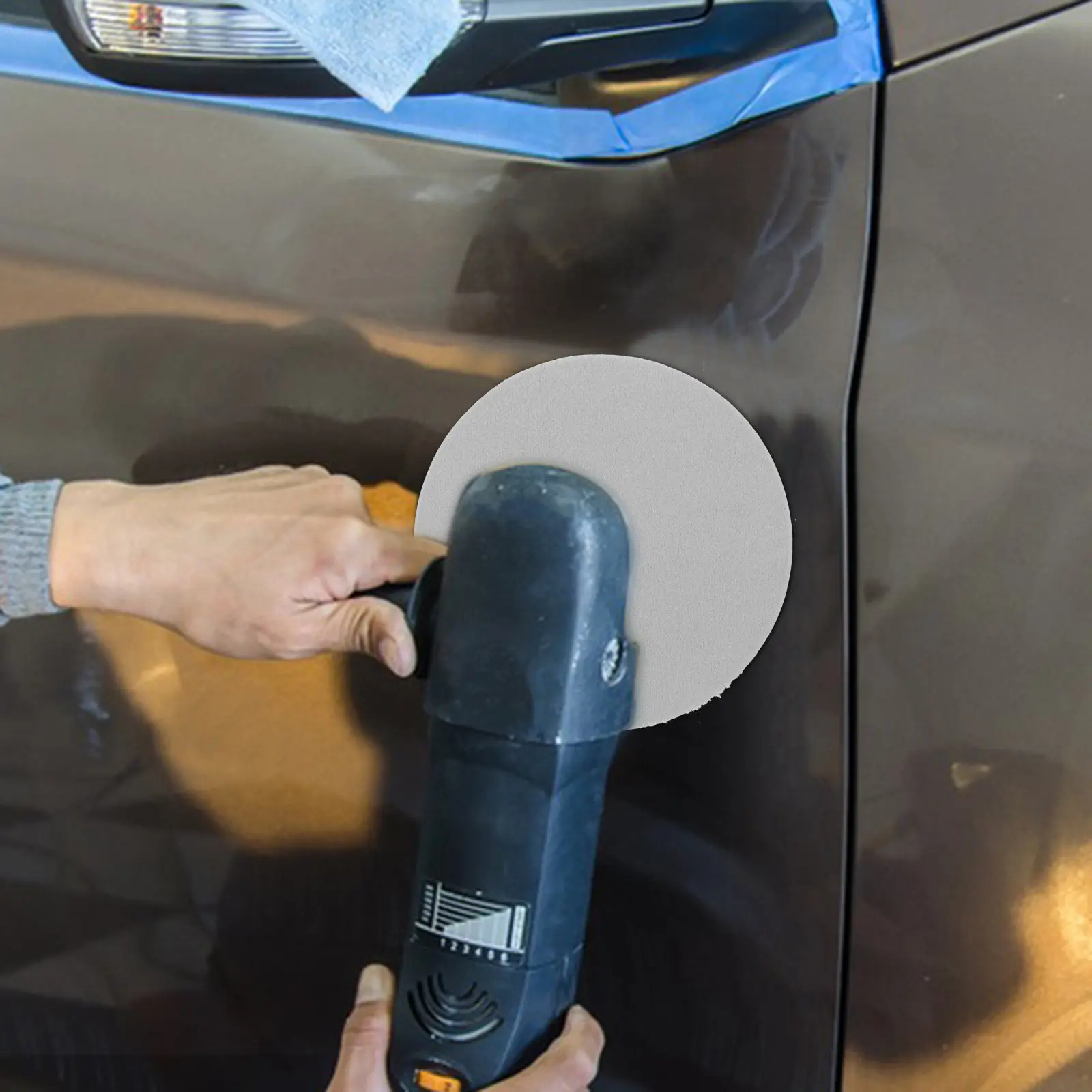 Wool Buffing Pad Polishing Head for Automotive Surface Finishing Washable Reusable Car Polishing Pad Compatible with Most