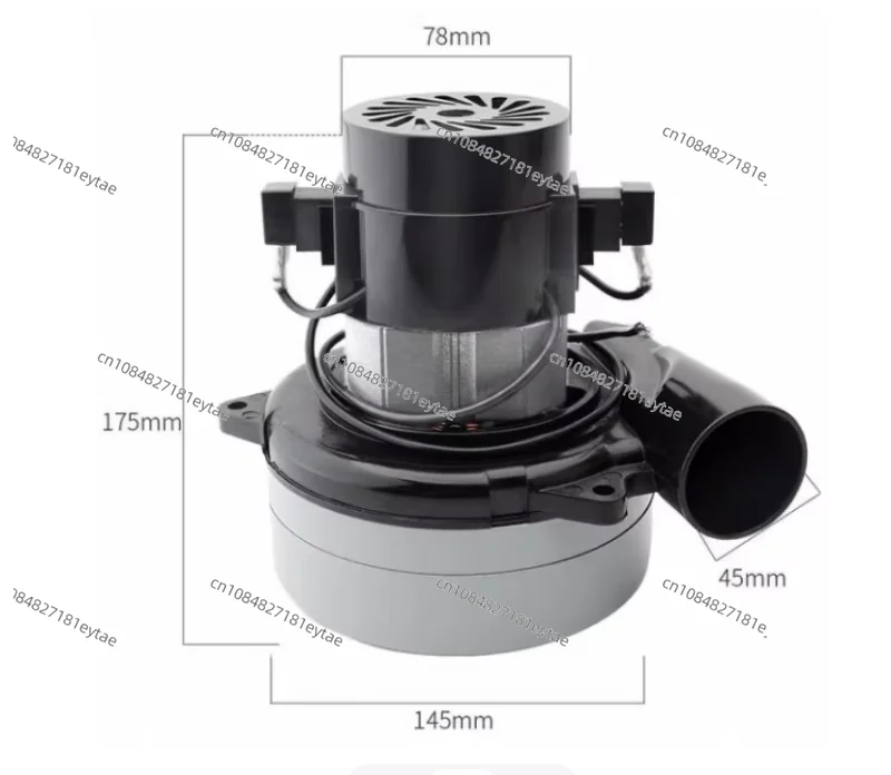 

220V 1200W 50HZ universal vacuum cleaner motor large power 145mm diameter vacuum cleaner parts accessories replacement kit