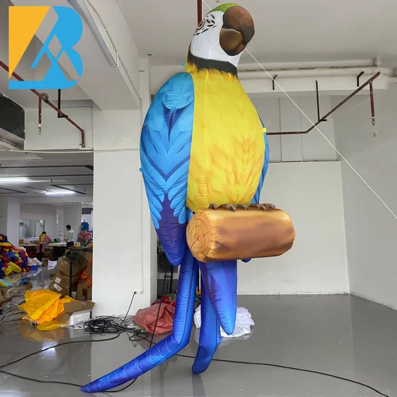 

Custom Large Inflatable Safari Animals Giant Inflatable Parrot for Party Room Decoration Toys