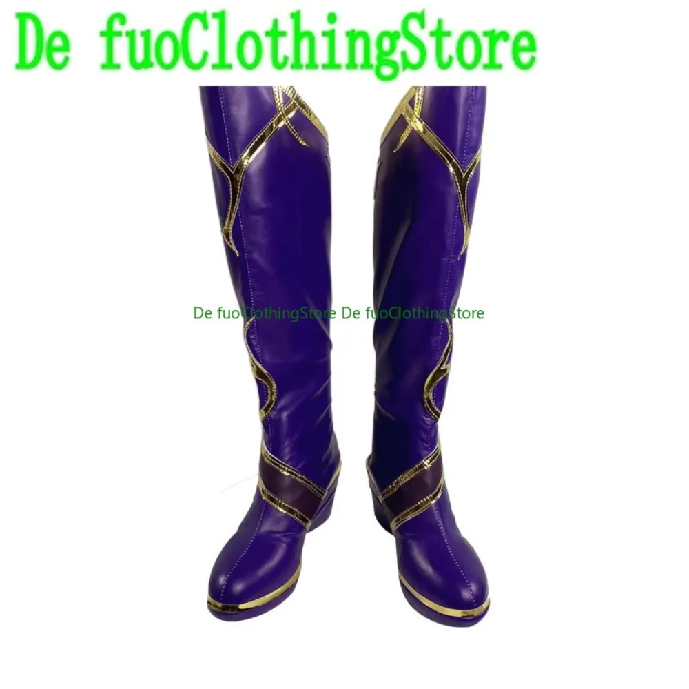 

DefuoClothing живопись Jianghu Lu Linxuan обувь для косплея аниме игры костюмы на Хэллоуин реквизит для вечеринки обувь