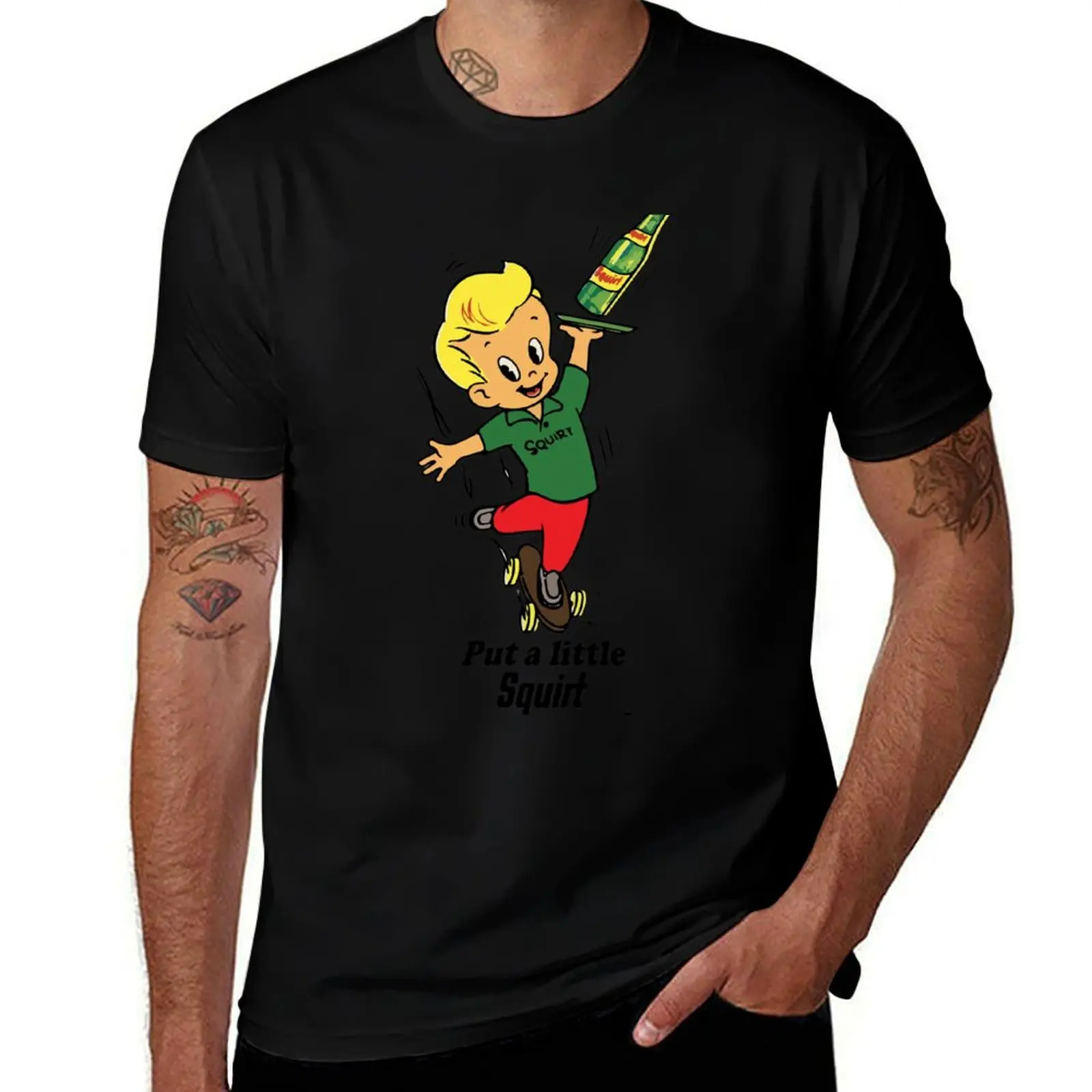 

put a little squirt in your life ! T-Shirt Sporty Breathable Short Sleeve T-Shirt