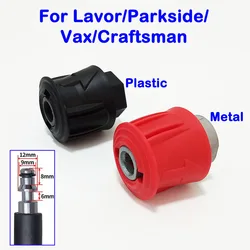 For Lavor High Pressure Washer Outlet HoseConnector Converter Quick Fitting Adapter Power Washer to M22 14mm Female Fitting