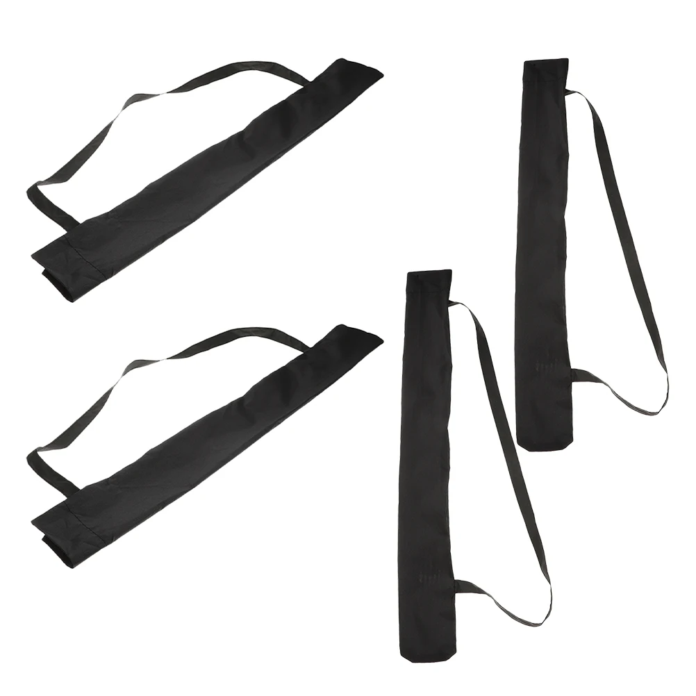 

4 Pcs Umbrella Cover Single Strap Extended Storage Bag Durable Fiber Waterproof Travel Carrying Case Patio Beach Use