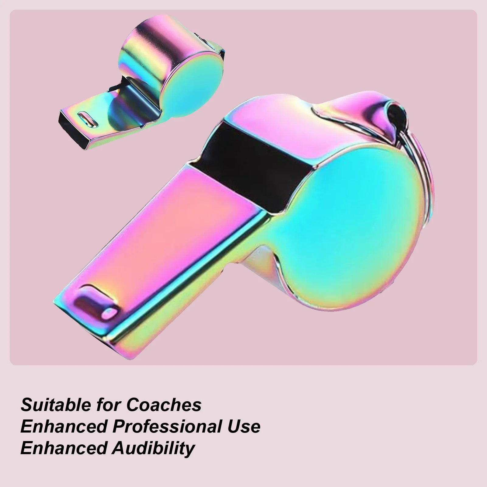 

Sports Whistle Stainless Steel Whistles With Lanyard For Coaches Outdoor Supplies With Loud Crisp Sound For Referees Coaches