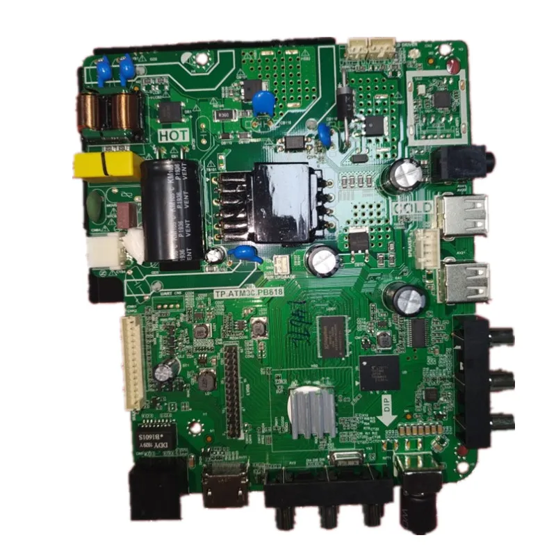 TP. ATM30.PB818 Pbtiga Dalam Satu Universal WiFi Dual Core Smart TV placa base enviar Control remoto en inglés
