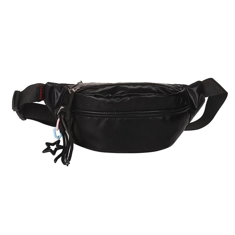 Large Capacity Green Waist Bag Women Fanny Packs Female Chest Bag Fashion Shoulder Crossbody Bags High-quality Waist Belt Bags