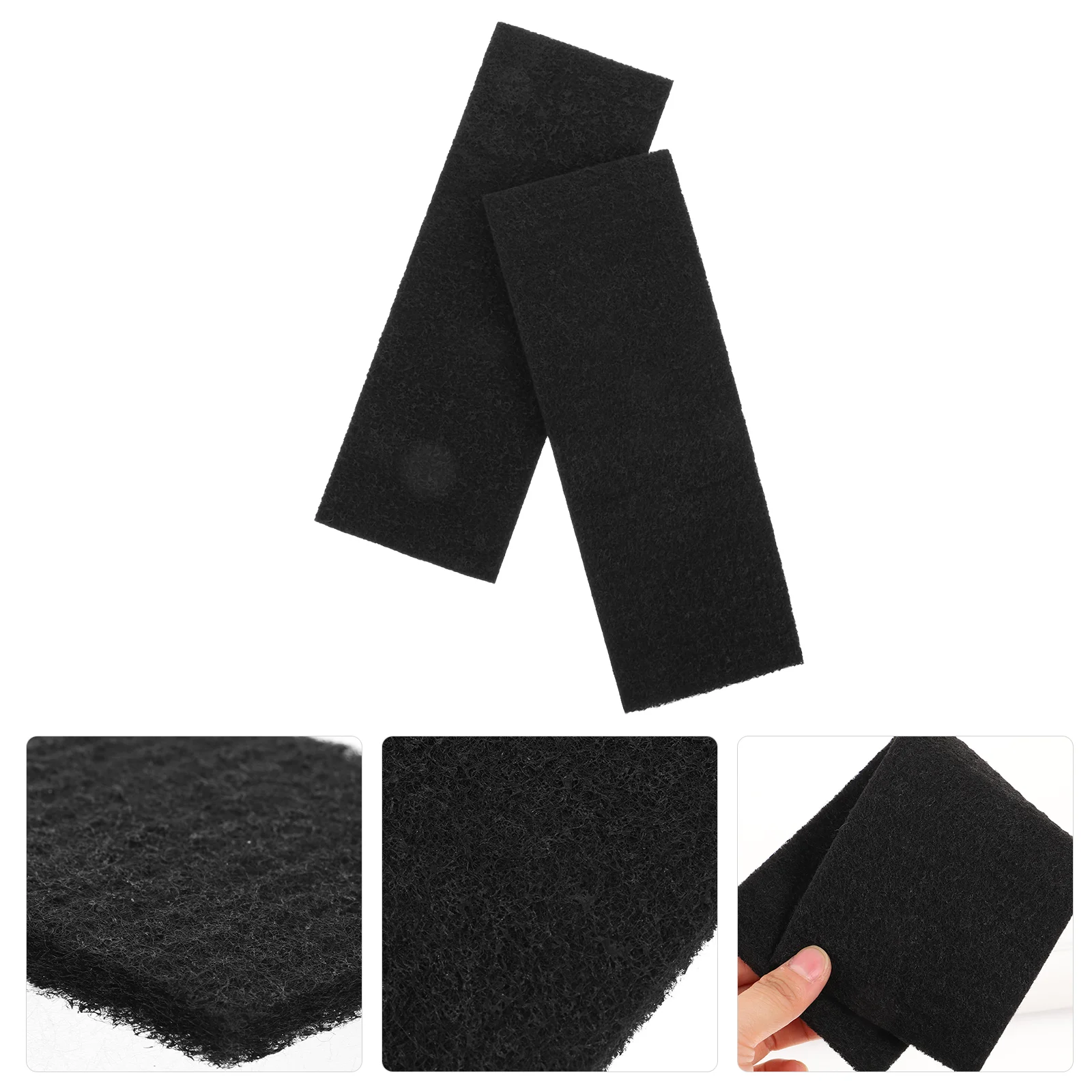 

2 Pcs Cat Litter Box Filter Cotton Activated Charcoal Deodorizer Replacements Pad Odor Absorption