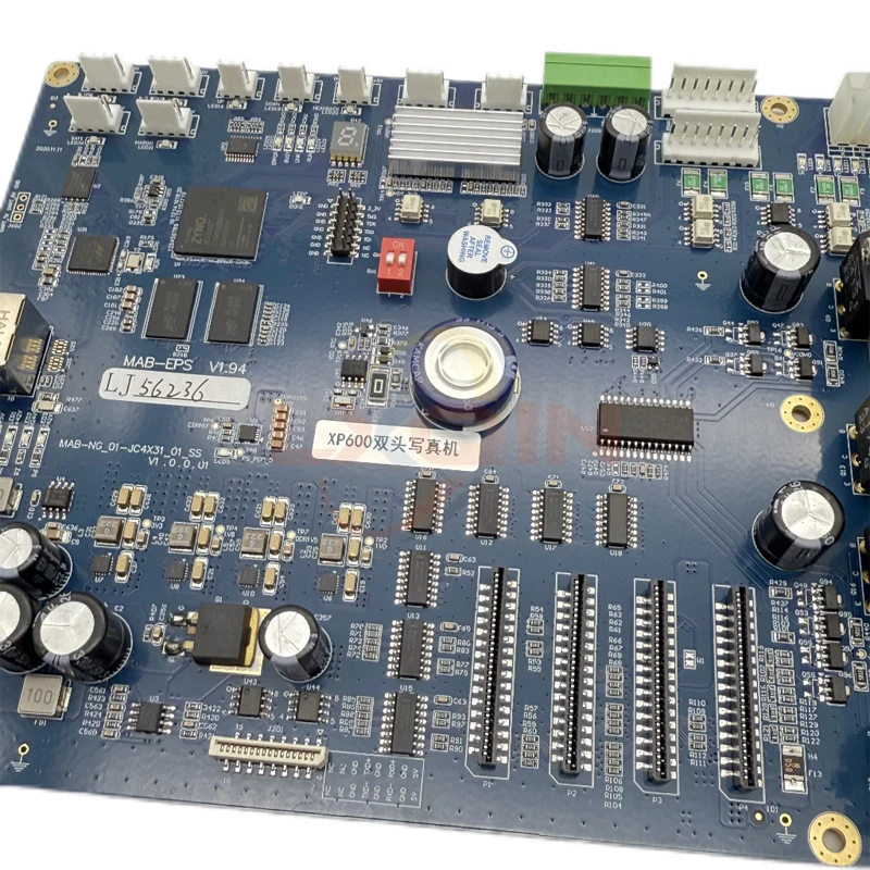 LXQIN Hoson main board for double head xp600 Eco solvent printer Network flat cable version Mainboard