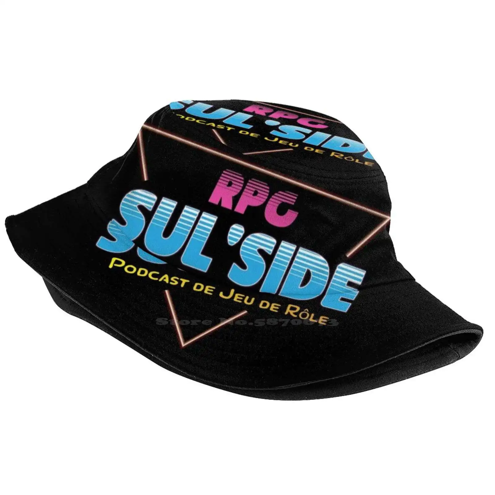 Logo Rpg Sulside Pattern Hats Outdoor Hat Sun Cap Logo Rpgsulside Metagame Dnd Jdr Roleplay Podcast Jeuderoles