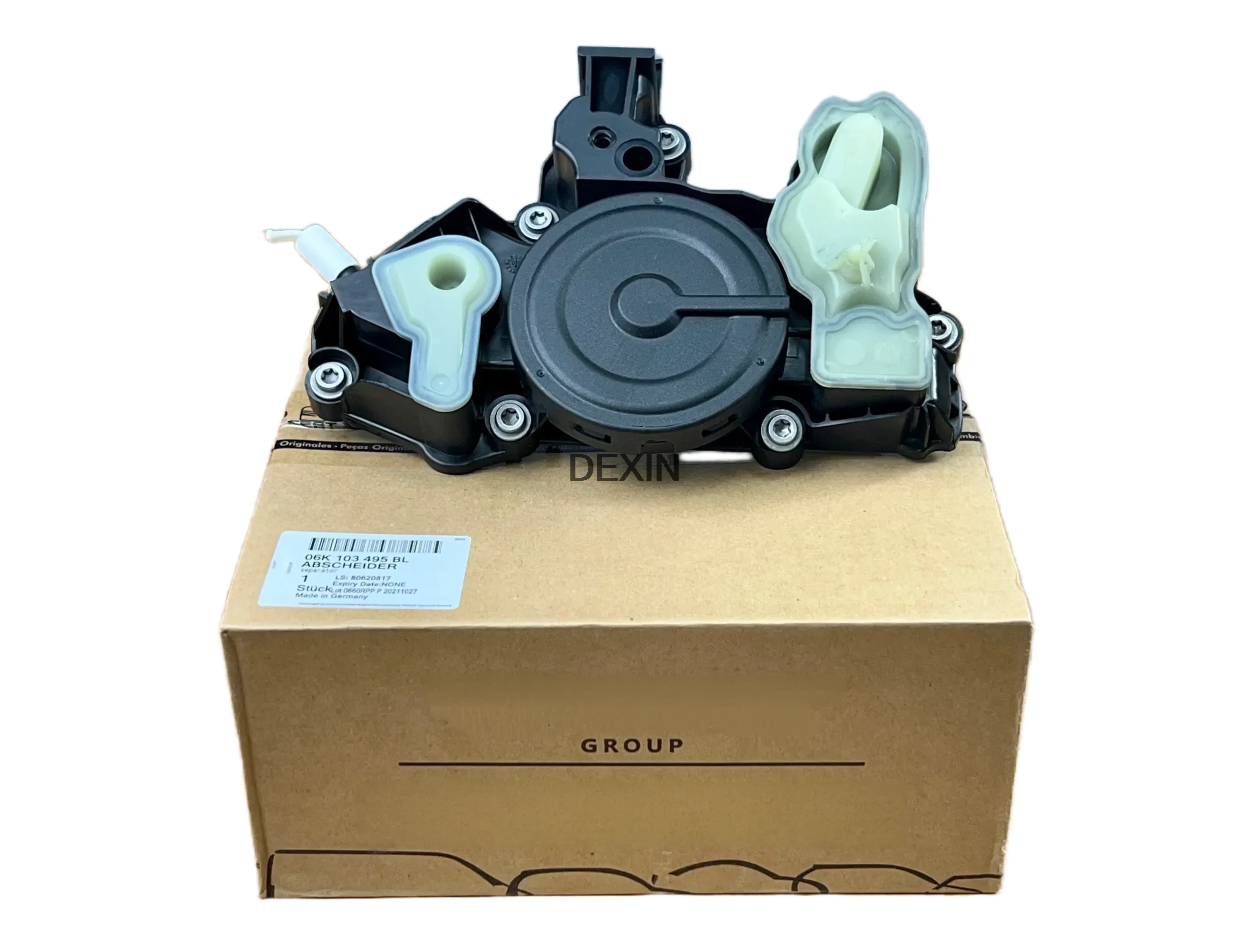 TOP 06K103495BL 06K103495R 06K103495T 6K103495AF Crankcase Vent Oil Separator Direct Repl for 1.8L 2.0L TSI SUV Parts 2013 2020