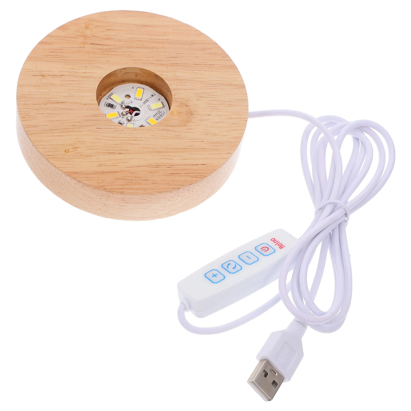 Portalampada Base LED Espositore Luce per luci elettriche in cristallo Gazing Ball