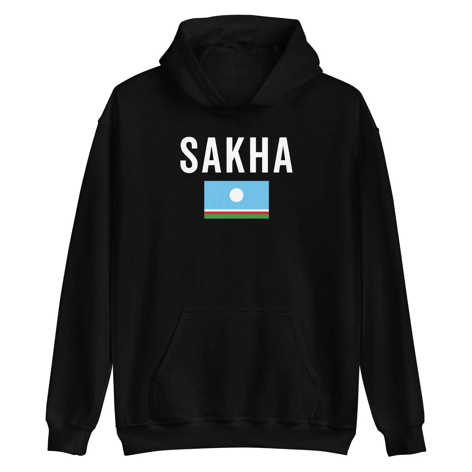 

Sakha Flag Hoodie Men's and Women's Long Sleeve Sweatshirt Pullover Tops Sportswear Jersey Men Clothing Retro Hip Hop Streetwear