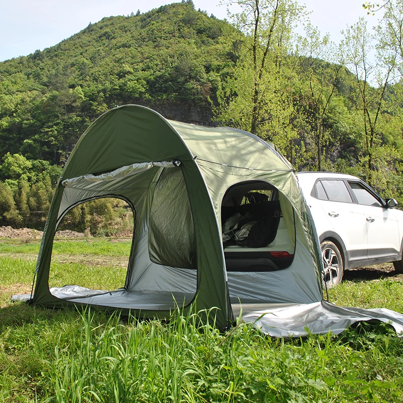 

Waterproof Car Rear Tent, Easy Set Up, SUV Tent for 2 Person, Universal Car Trunk, Car Tailgate Tent, CZX-532