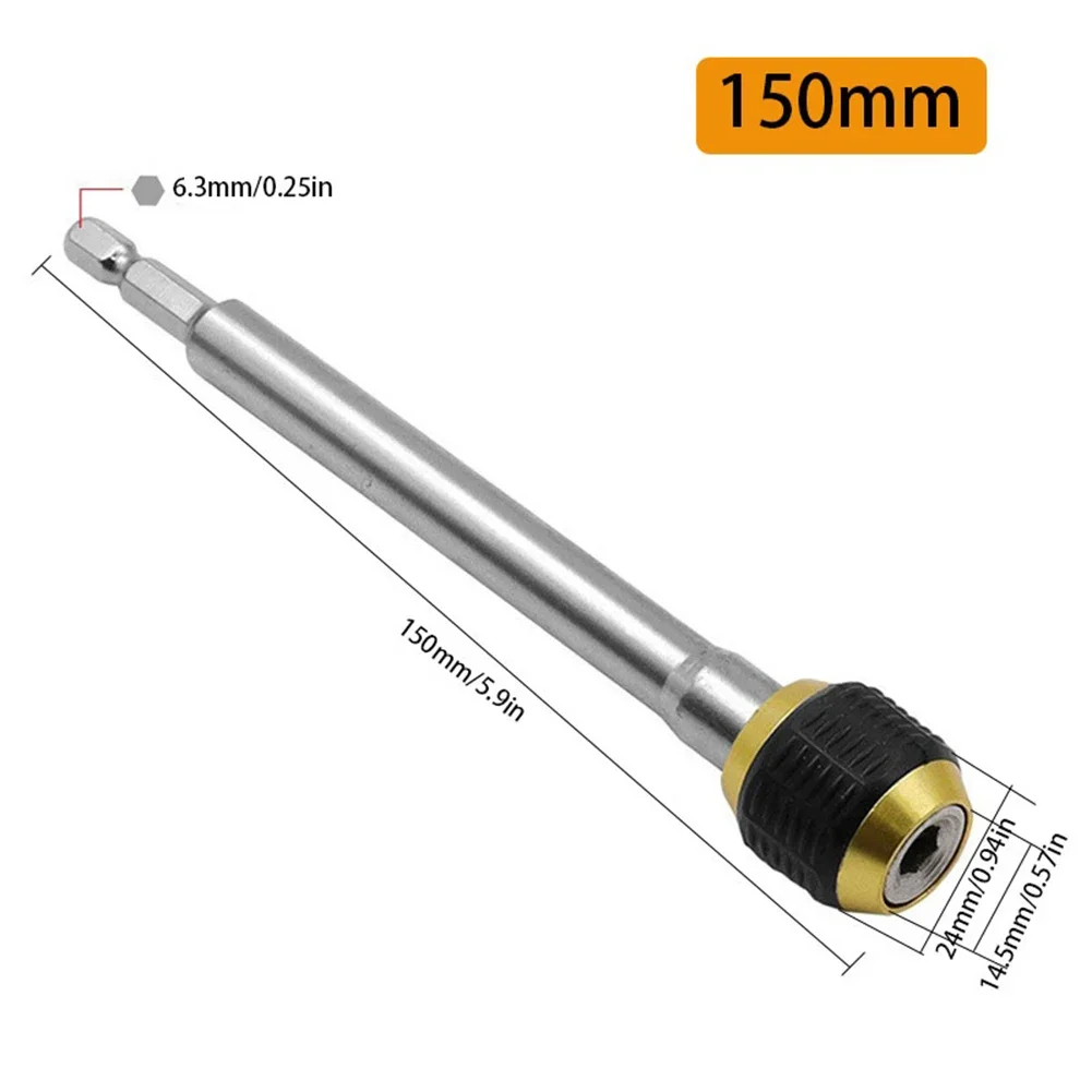 Drill Adapters Hexagon Shank Tool - Drill Adapters - Drill Bit Coupling - Hexagon Shank - Quick-release Coupling