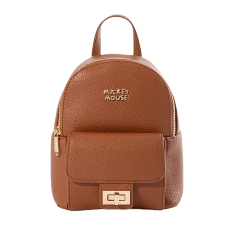 

Disney Mickey Mouse Backpack Women Student Luxury Fashion Versatile Large Capacity Commute Travel Simple Purse Handbag Daily Use