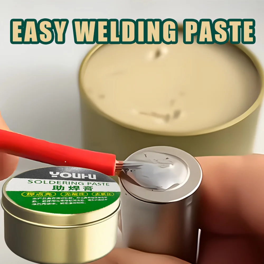 Lötpaste Rosin-Flussmittel 10g/30g/100g Bleifreies Schweißflussmittel Eisenreparatur Schweißpaste Lötzinn Schweißöl Lötflussmittel