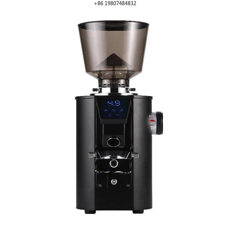 New Wholesale Cheap Coffee Bean Grinder, Portable Electric Commercial 64mm, AliExpress Hot Sale
