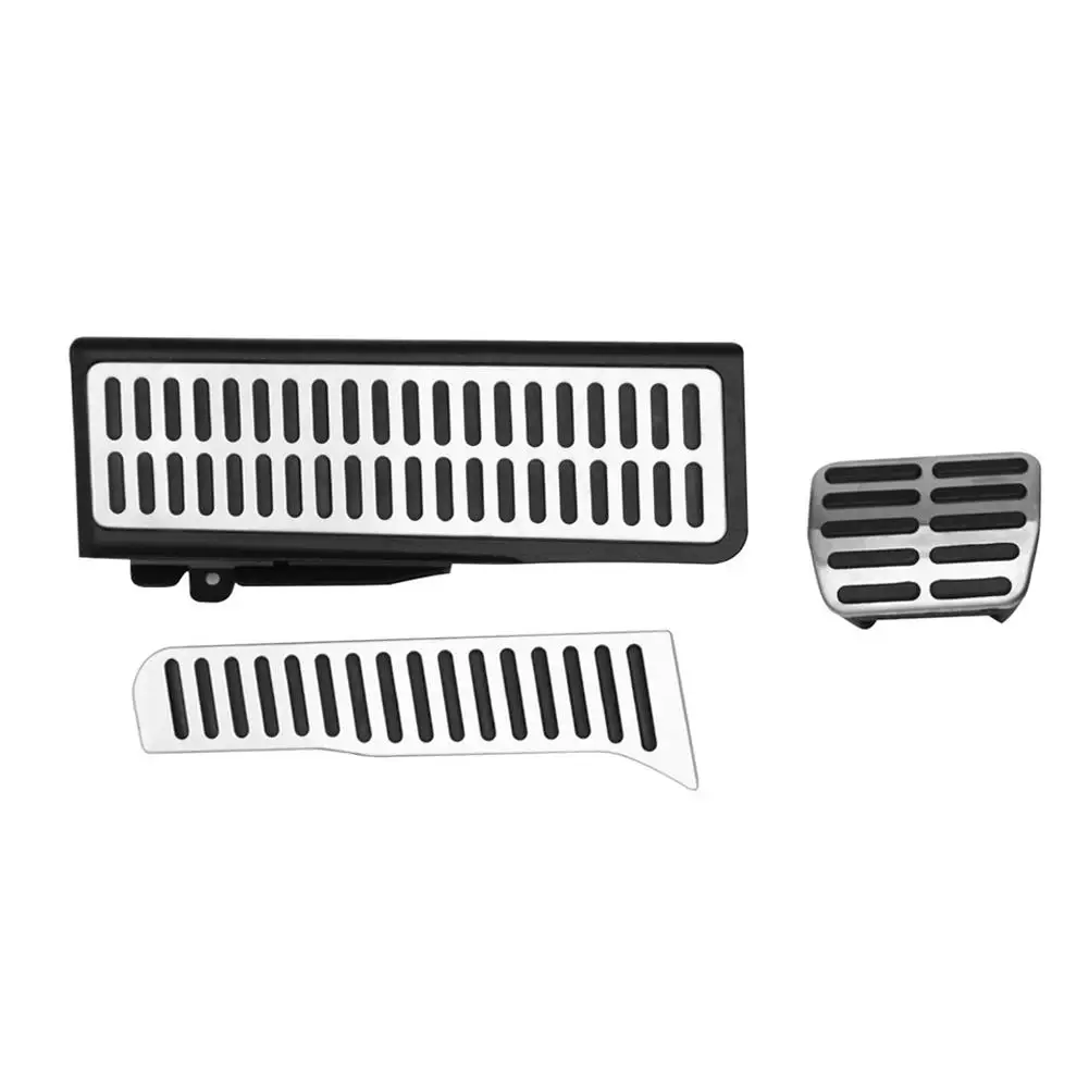 

Набор чехлов на педали, противоскользящие накладки на педали, ежедневное вождение, эстетическое улучшение, индивидуально подходит для транспортных средств, простой процесс установки