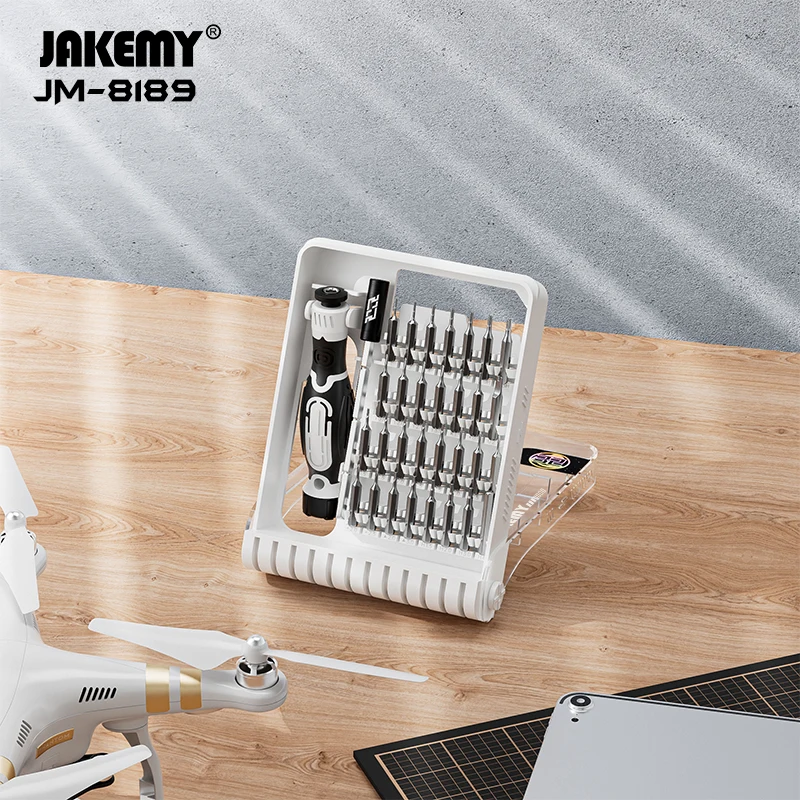 JAKEMY 32 in 1 Precision Screwdriver Set Magnetic Toolkit for Cell Phone Game Consoles Cameras  Repair Tool Kit