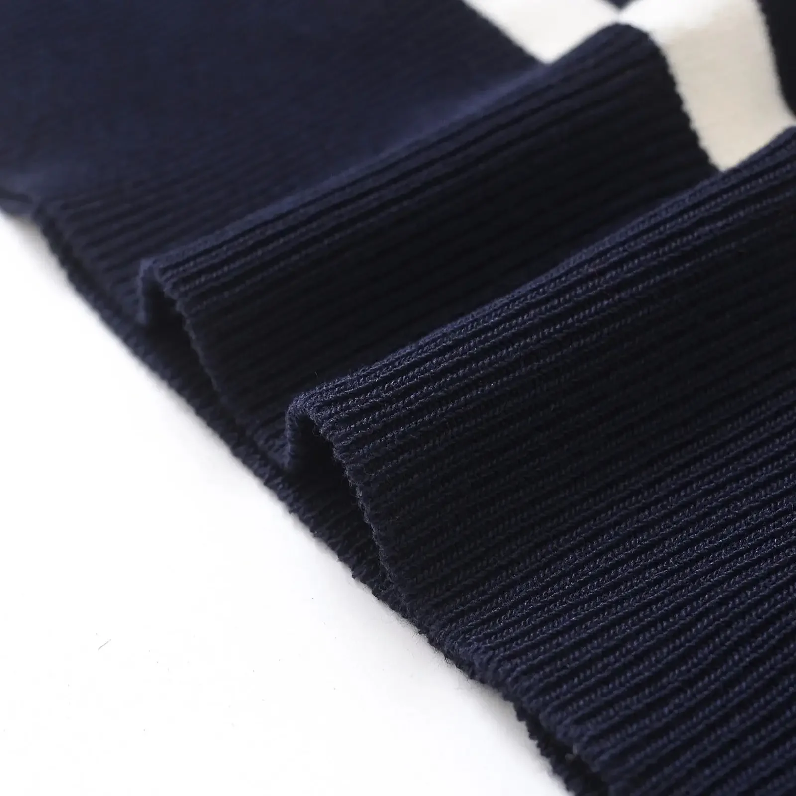 Vrouwen Y2k Elegante Dunne Lente Vrouwen Casual Gestreepte Lange Mouw Gebreide Trui Trui Truien Bovenkleding 5536009